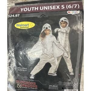 Unisex Child Size Small 4 to 6 Owlbear Deluxe Halloween Costume Dungeons &Dragon